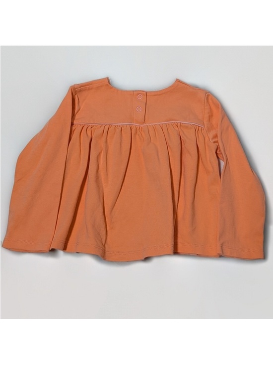 Beaufort Bonnet Co Long Sleeve Dowell Day Swingy Top Seashore Sherbert - Girls 7 - Picture 5 of 7